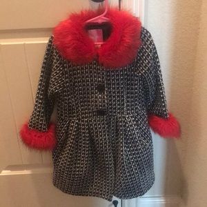 Girls - size 4 coat